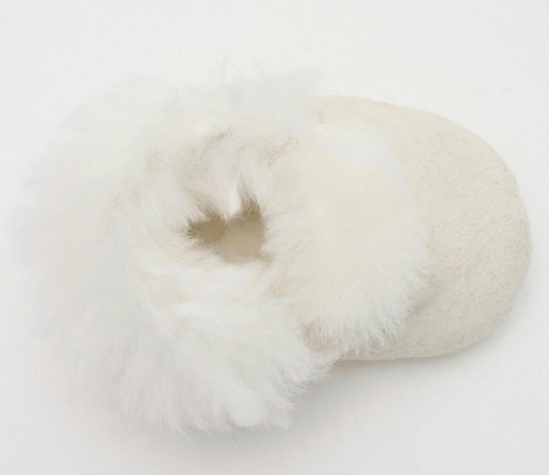 Lambskin Baby Slippers