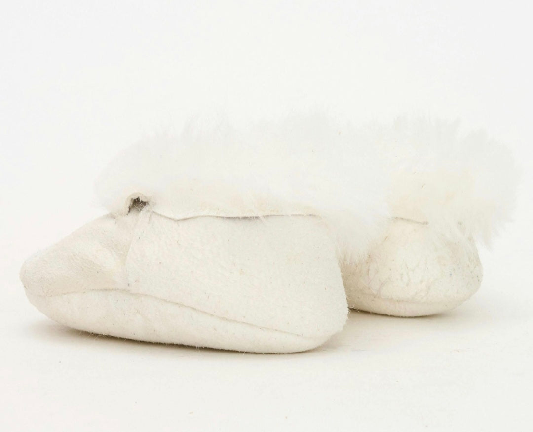 Lambskin Baby Slippers